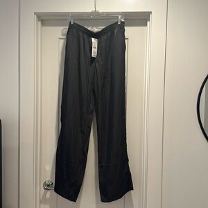 Zara satin pajama pant